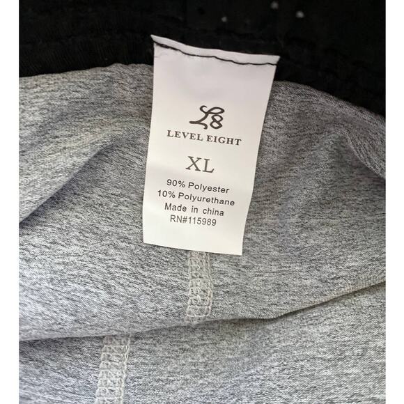 Level Eight Girls Black Gray Athletic Lined Shorts NEW Size XL - Picture 7 of 10